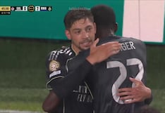 ¡Se encendió la máquina! Goles de Valverde y García para el 3-0 del Real Madrid vs Salzburgo