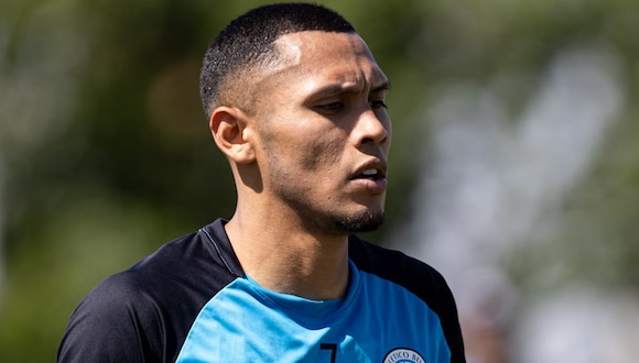 Bryan Reyna entrena diferenciado en Belgrano. (Foto: Belgrano / Video: Hablemos de Belgrano)