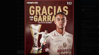 Universitario oficializó salida de Christopher Olivares: ¿qué clubes ya andan tras el ‘Zancudito’?