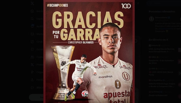 Olivares marcó uno de sus goles con Universitario frente a Botafogo en la Copa Libertadores. (Video: ESPN)