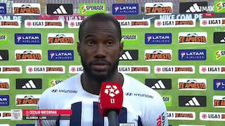 Cecilio Waterman tras derrota: “Es un momento duro y tenemos que estar fuertes como grupo”