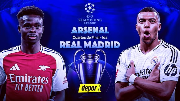 Real Madrid vs. Arsenal juegan por los cuartos de final de la Champions League 2025 (Video: @realmadrid).