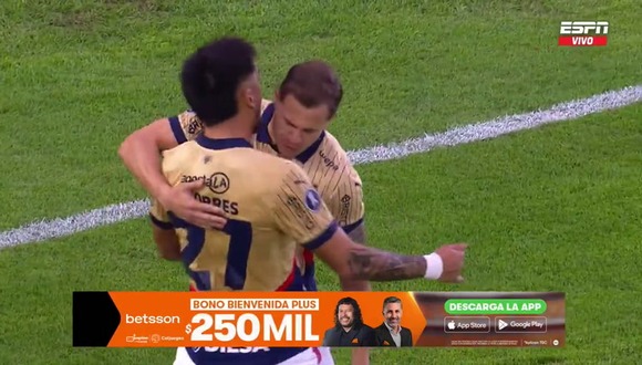 Piris da Motta pone el 0-1 de Melgar vs Cerro Porteño. (Video: ESPN)