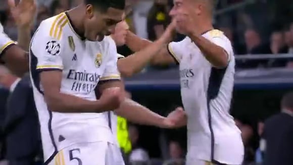Jude Bellingham marcó el gol del triunfo de Real Madrid sobre Unión Berlín. (Video: ESPN)