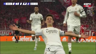 Güler intratable: el turco anotó golazo de tiro libre para el 2-1 del Madrid en Múnich