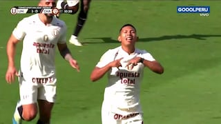 ¡Tiro libre y un toque sutil! Goles de Flores y Rivera en el 2-0 de Universitario vs. Chankas