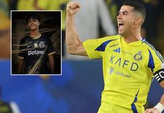 Con su hijo como protagonista: Sporting Lisboa presentó nueva camiseta en homenaje a Cristiano Ronaldo