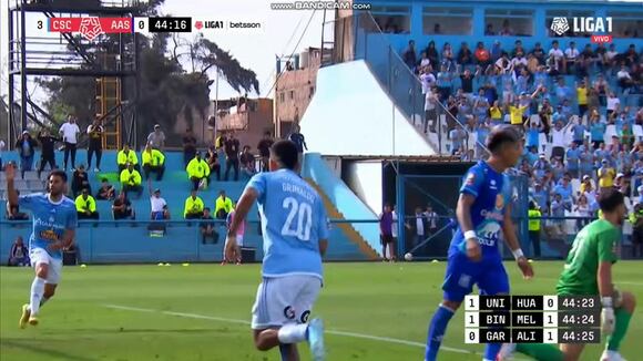 Joao Grimaldo marcó el 3-0 de Sporting Cristal sobre Alianza Atlético. (Video: Liga 1 MAX)