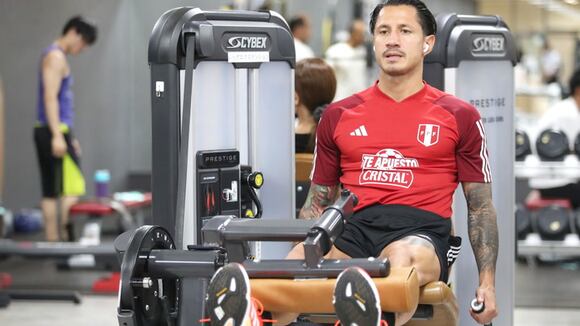 Gianluca Lapadula comenzó a trabajar en la Videna. (Video: César Vivar / Depor)