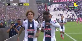 ¡Como cazador en el área! Gol de Guerrero para el 1-0 de Alianza vs. Inter Miami