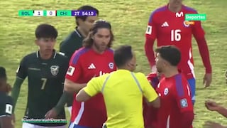 ¡Lo sufre Gareca! Tarjeta roja para Francisco Sierralta en el Chile vs. Bolivia