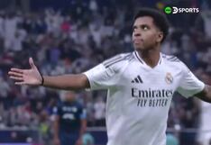 Goles de los brasileños: Rodrygo anotó y Vinícius Júnior cerró la goleada del Real Madrid ante Pachuca