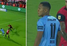 Bryan Reyna demuestra ser un jugador picante y rápido en su debut con Belgrano