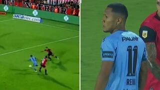 Bryan Reyna demuestra ser un jugador picante y rápido en su debut con Belgrano