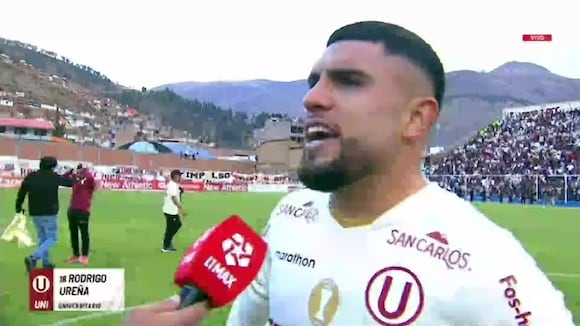 Rodrigo Ureña habló sobre tricampeonato de Universitario. (Video: L1 MAX)