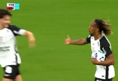 ¡Picó la ‘culebra’! Gol de André Carrillo para el 1-1 de Corinthians vs. Fortaleza