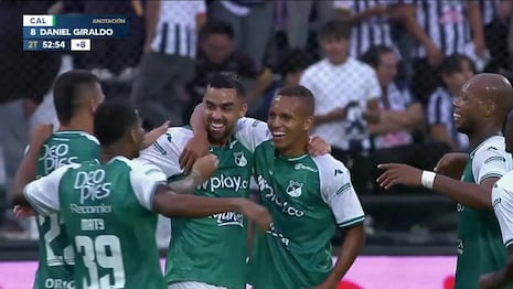 ¡Amarga derrota! Gol de Daniel Giraldo puso el 2-0 del Deportivo Cali vs Alianza Lima