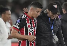 Zubeldía, DT de Sao Paulo, molesto al ser consultado por James Rodríguez: “No lo conozco”