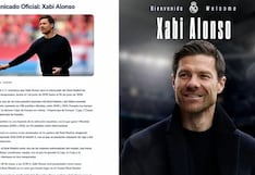 Real Madrid anuncia a Xabi Alonso como su nuevo técnico