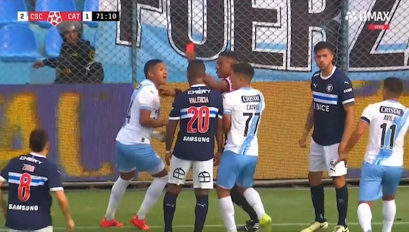 Pacheco dejó con uno menos a Sporting Cristal. (Video: L1 Max)