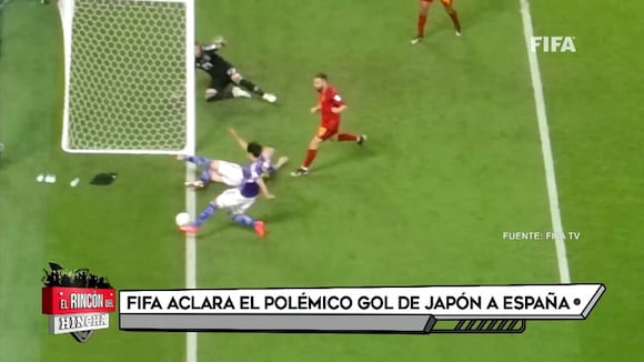FIFA aclara polémico gol de Japón a España