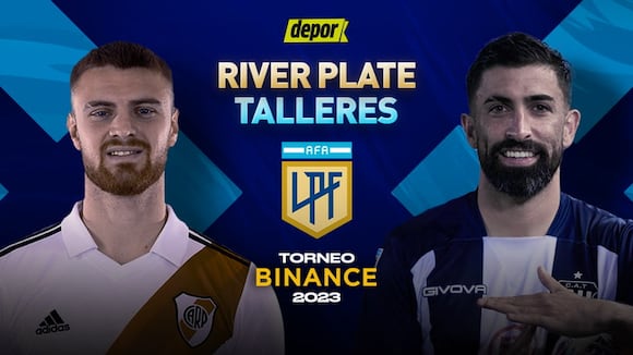 River Plate y Talleres juegan por la Liga Profesional Argentina 2023. (Video: River Plate / Twitter)