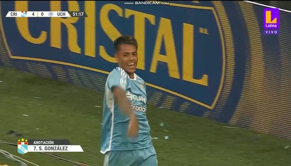Santiago González marcó el 4-0 de Sporting Cristal sobre U. Católica. (Video: Latina)