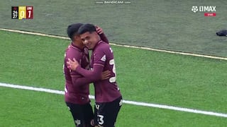 ¡Asistencia de Lapadula! Gol de César Inga para el 1-0 de Universitario vs. FC Cajamarca
