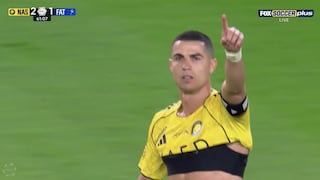 ¡La clavó en el ángulo! Gol de Cristiano Ronaldo para el 2-1 del Al Nassr vs. Al Fateh