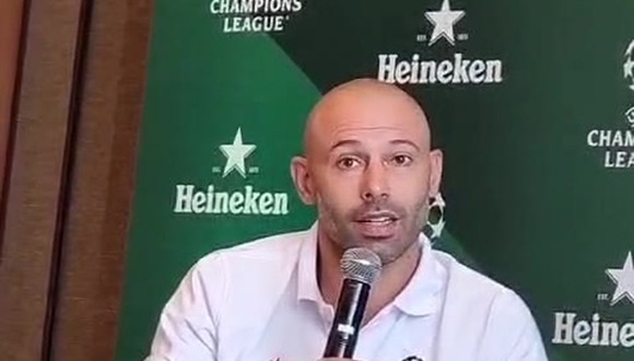 Mascherano habló sobre la Selección Peruana (Video: José Varela)