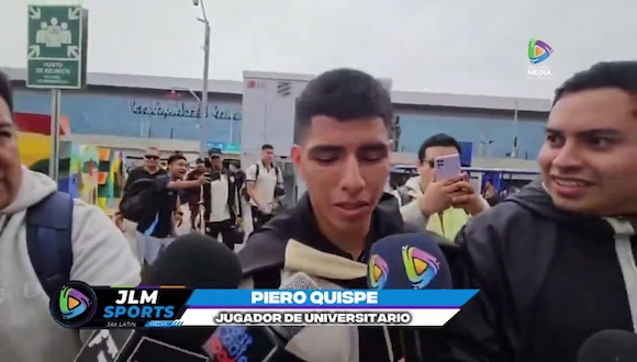 Piero Quispe y su respuesta a Cueva tras llamarlo “la mejor promesa del fútbol peruano”: “Es...” (Video: Jax Latin Media)