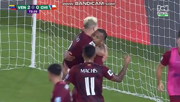 Salomón Rondón anotó el 2-0 de Venezuela vs. Chile. (Video: RCN)