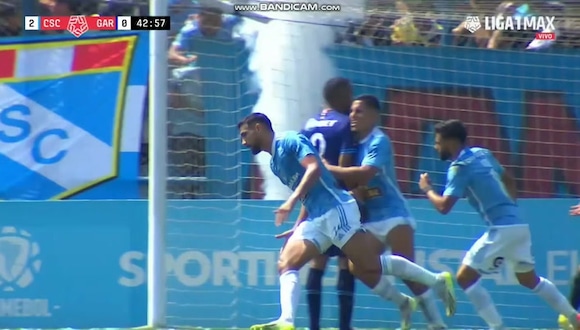 Ignácio da Silva marcó el 2-0 de Sporting Cristal sobre Garcilaso. (Video: Liga 1 MAX)