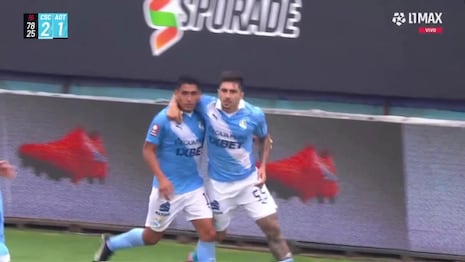 ¡La remontada! Gol de Gustavo Cazonatti para el 2-1 de Sporting Cristal vs ADT