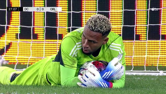 Espectacular atajada de Pedro Gallese para salvar a Orlando City ante DC United. (Video: Apple TV)