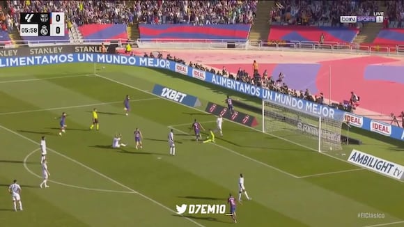 Ilkay Gündogan marcó el 1-0 del Barcelona sobre el Real Madrid. (Video: beIN Sports)
