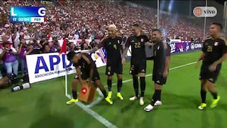 ¡Gol de Joao Grimaldo! Apareció en el área para poner el 1-0 de Perú vs. Nicaragua