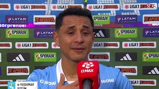 ¡Rompió en llanto! Yoshimar Yotún y sus emotivas declaraciones tras su retorno con Sporting Cristal