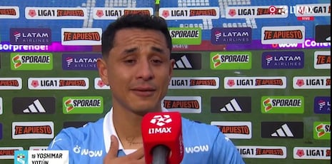 ¡Rompió en llanto! Yoshimar Yotún y sus emotivas declaraciones tras su retorno con Sporting Cristal