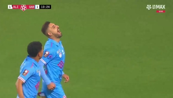 Gol de Luis Urruti para el 1-1 de Alianza Lima vs Garcilaso. (Video: L1 MAX)