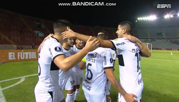 Guillermo Paiva anotó el 1-0 de Olimpia vs. Melgar, por Copa Libertadores. (Video: ESPN)