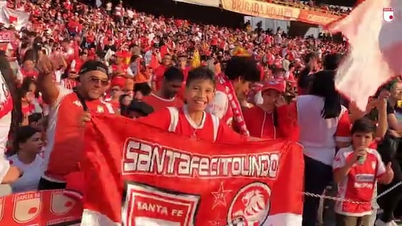 Santa Fe vs. Junior: se enfrentan por Liga BetPlay. (Video: @SantaFe)