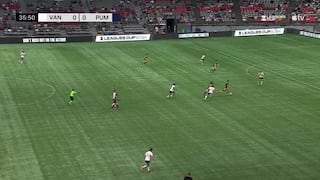 ¡Robó el balón y dio pase! Asistencia de Piero Quispe para gol de Pumas en Leagues Cup