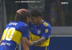 ¡Apareció el ‘Matador’! Gol de Edinson Cavani para el 1-0 de Boca vs. Palmeiras