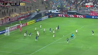 ¡De otro partido! El golazo de Castrillón para el 1-0 de Junior sobre Universitario en el Monumental