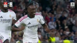 ¡Celebración con suspenso! Gol de Diomande a favor del Real Madrid ante Villarreal