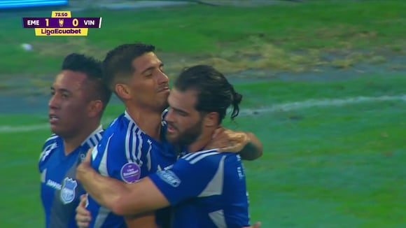Christian Cueva y una asistencia clave para el triunfo de Emelec. (Video: Zapping Sports Ecuador)