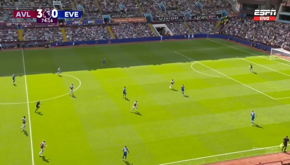 Gol de Jhon Duran en Aston Villa vs. Everton | VIDEO: ESPN