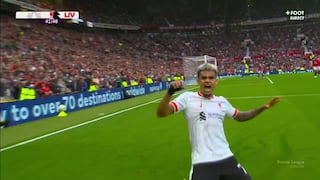 ¡Ya van dos ‘Lucho’! Otro gol de Luis Diaz para el 2-0 de Liverpool vs Manchester United