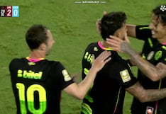 ¡Definió como delantero! Gol de Caín Fara para el 2-0 de Universitario vs. Garcilaso